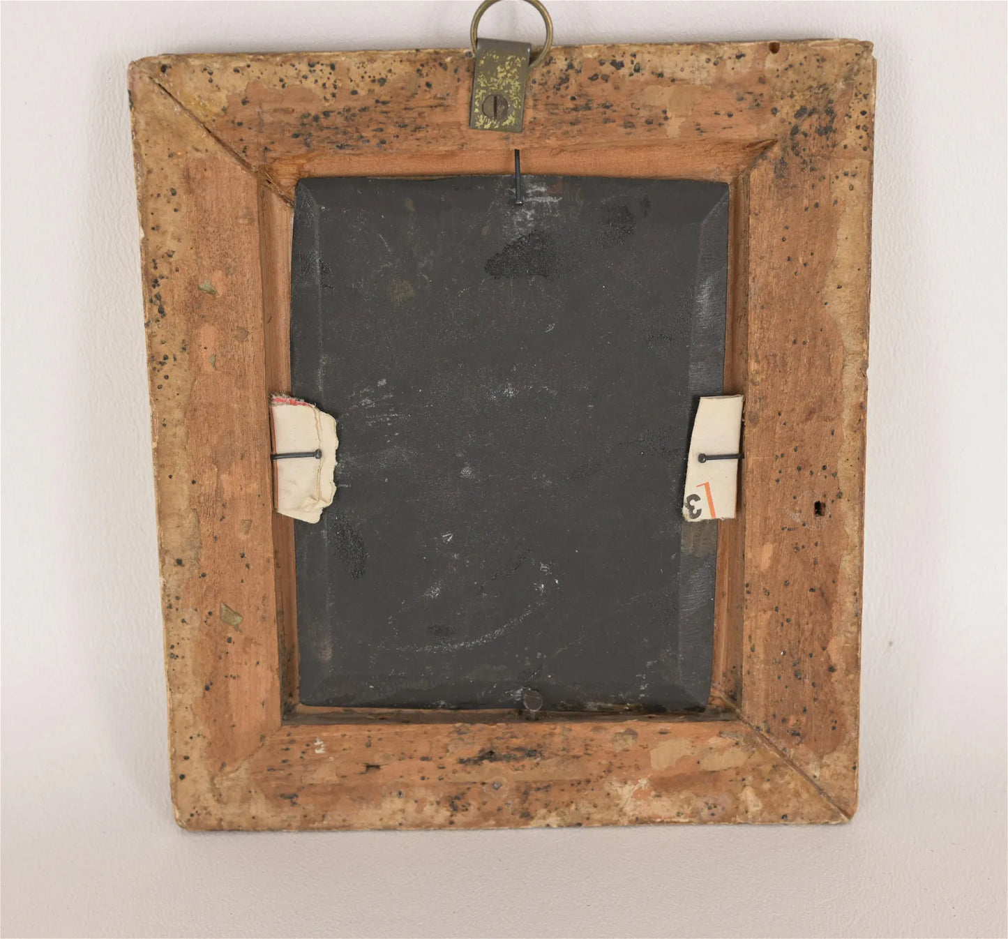 Italian 18th Century Madonna, Oil on Slate