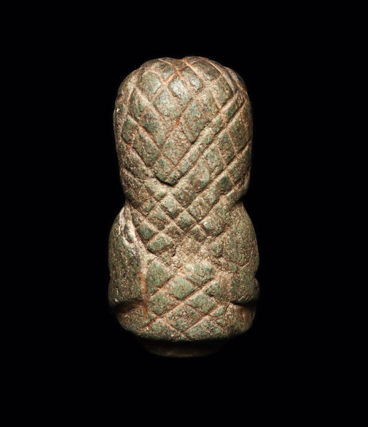 SOLD - THANK YOU - Olmec Serpentine Perforator Handle, Published in "The Olmec Word - Ritual and Rulership"