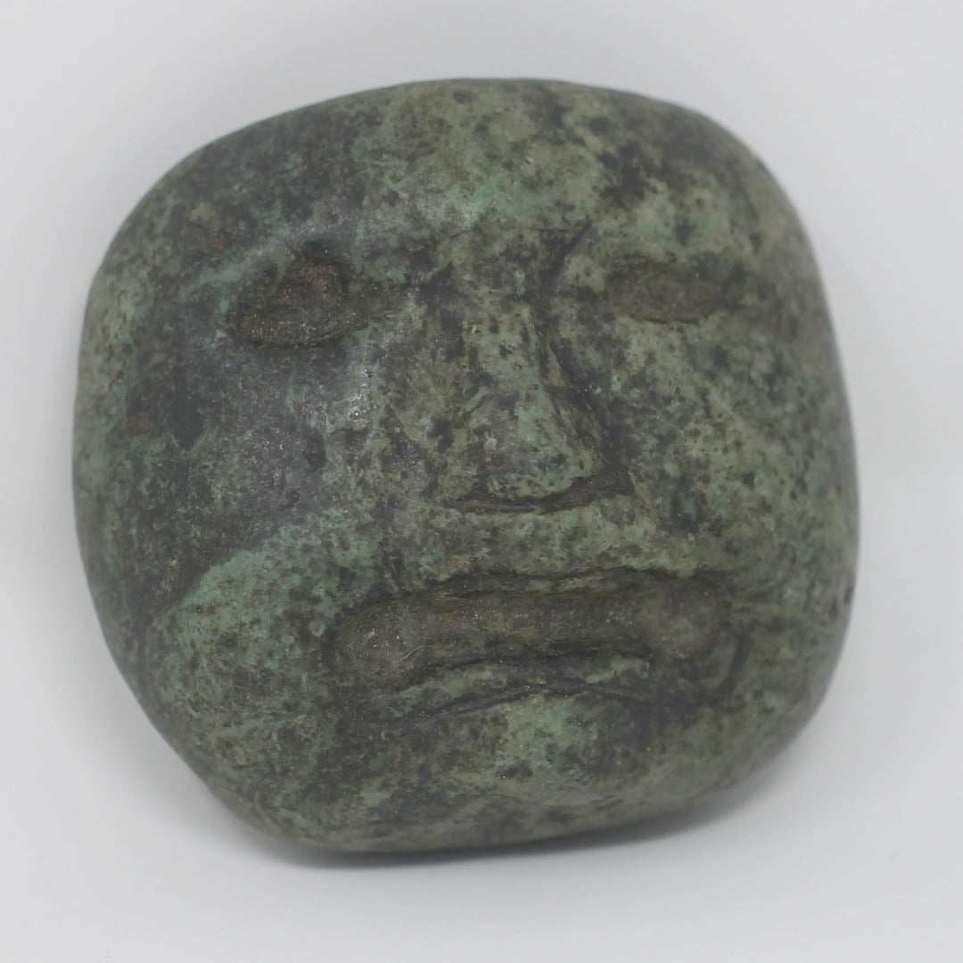 Olmec Serpentine Were Jaguar Maskette