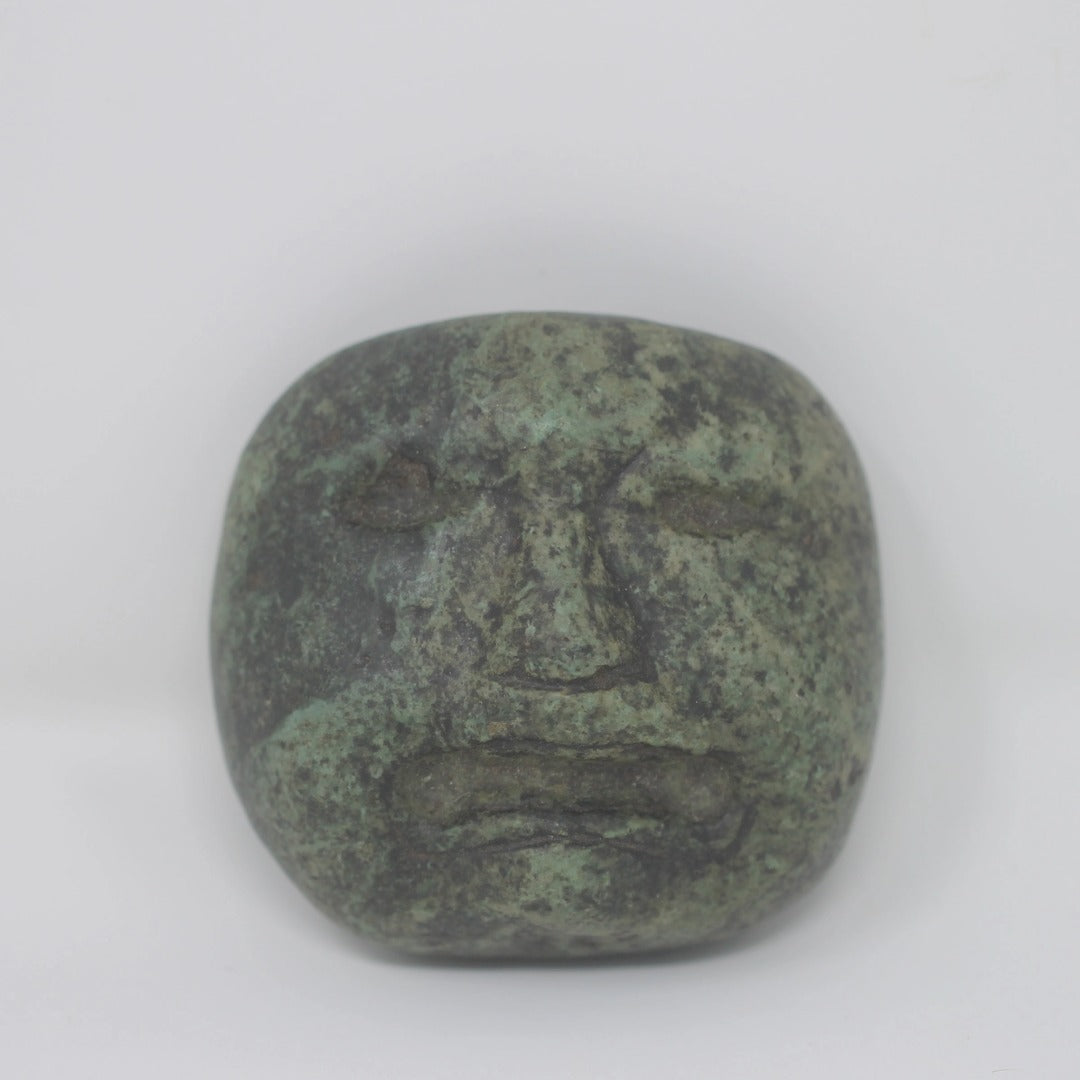 Olmec Serpentine Were Jaguar Maskette