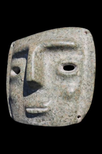 Chontal Stone Mask, Guerrero region Late Preclassic, ca. 300 -100 B.C. - SOLD - THANK YOU
