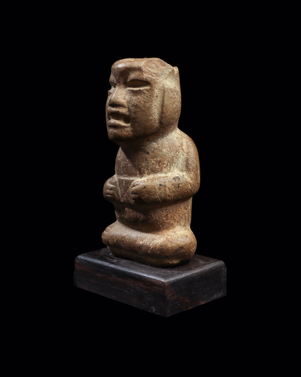 Seated Olmec Figure, Published in "The Olmec World - Ritual and Rulership"